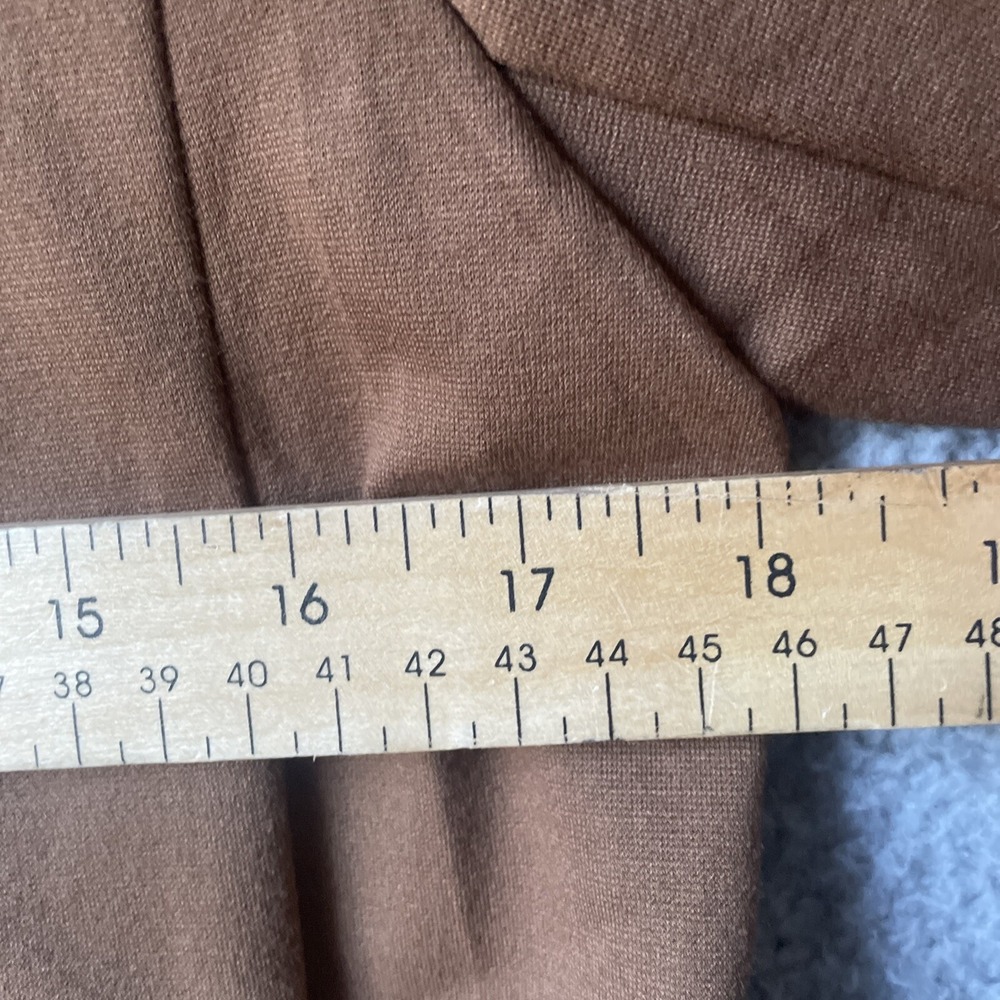 T Tahari Notch Collar Open Blazer Suit Brown Jacket NWT Women's Size Small (6) - Picture 6 of 8